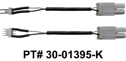 30-01395-K: Cord, plug adapters for DBL Hot Tub Heater Replacement, Temp & Hi-Limit Sensors, for use in IQ2000 (1995-2002)