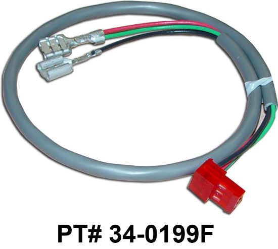 34-0199F: Pressure Switch Harness, SS, 14"