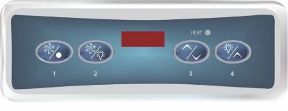 N/A: Hot Tub Top Side Controls VL403 Universal w/Label