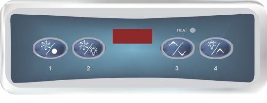 N/A: Hot Tub Top Side Controls VL403 Universal w/Label