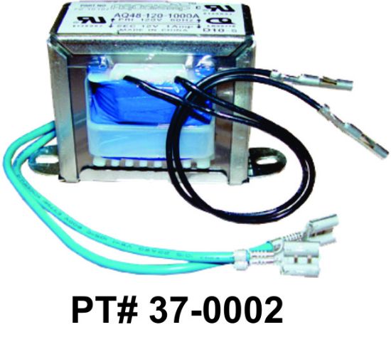 37-0002: Transformer, Light, 120-12V, 1AMP