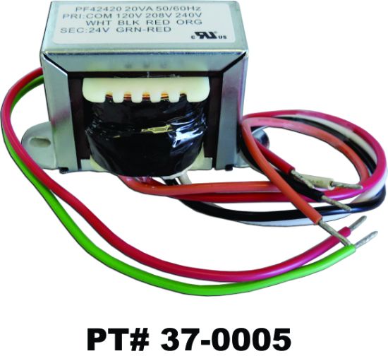 37-0005: Transformer, 120VAC-24VAC, 1AMP