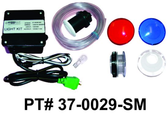 37-0029-S: Light Kit, 120V (AMP) w/Wall Fitting