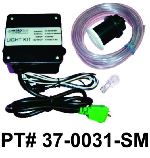 37-0031-SM: Light Kit, 120V (MLD) w/Wall Fitting