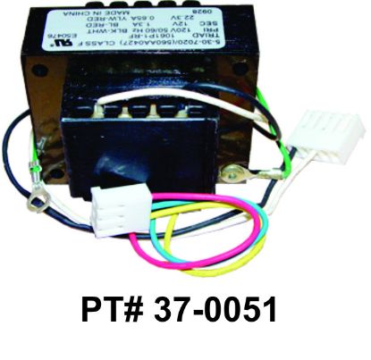 37-0051: Transformer, PCB, 120V (Series: 4/6200, 6220, 6230, 6330)