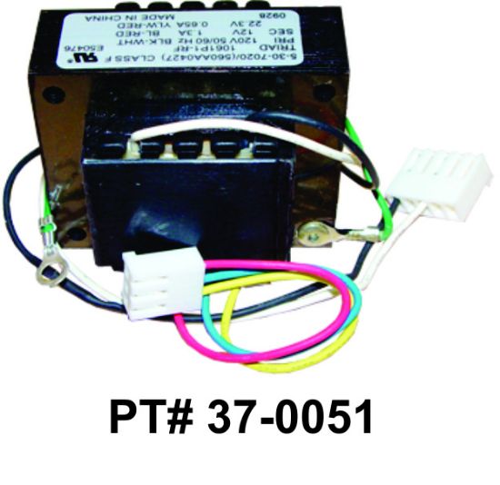 37-0051: Transformer, PCB, 120V (Series: 4/6200, 6220, 6230, 6330)