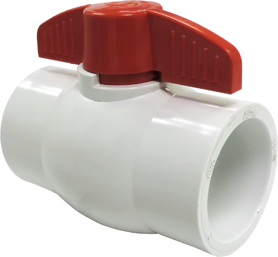 40-0009: Ball Valve, 2", PVC