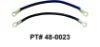 48-0023: Hot Tub Heater Replacement Connection Wire Kit, #10 x 4", Pair