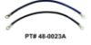 48-0023: Hot Tub Heater Replacement Connection Wire Kit, #10 x 4", Pair