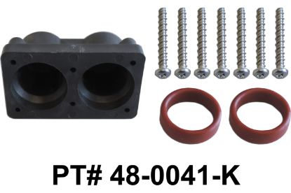 48-0041-K: Turn around, Double Barrel Hot Tub Heater Replacement Manifold Kit