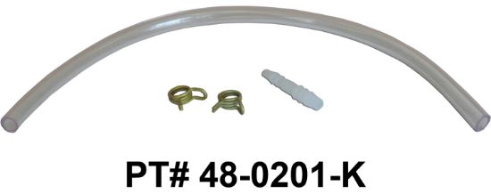 48-0201-K: Tubing & Adapters, Double Barrel Hot Tub Heater Replacement, Kit 