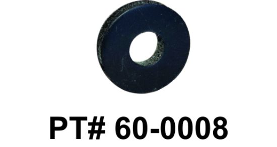 60-0008: Gasket, 1/2", Hot Tub Heater Replacement, Current Collector, Brett