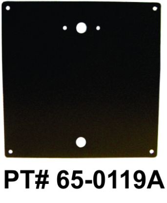 65-0119A: Plate, Cover, HT500 W/T-Stat