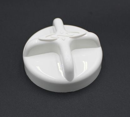 01522-51: DIVERTER, KNOB, WHT, D1