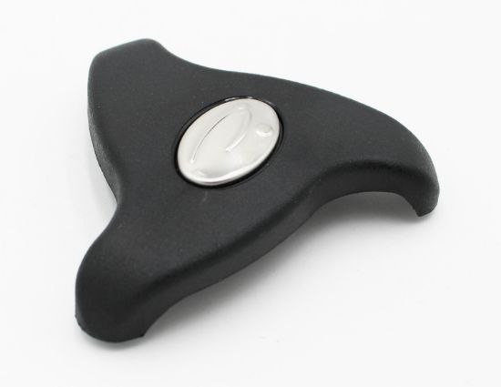 12822: HANDLE,DIVERTER, 1" BLK DYN