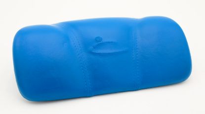 14219: Hot Tub pillow, SML, FUS STCH BLU