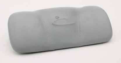 14525: Hot Tub pillow, SML, STCH LGT GRY