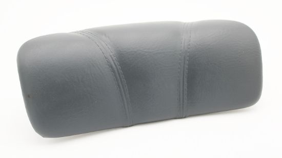 15179: Hot Tub pillow, SML WRP, STCH DRK GRY 