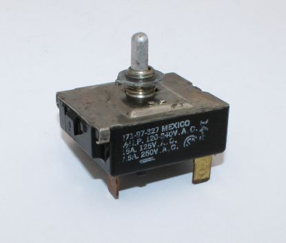 ELE09903140: SWITCH, CAL, ROTARY #327